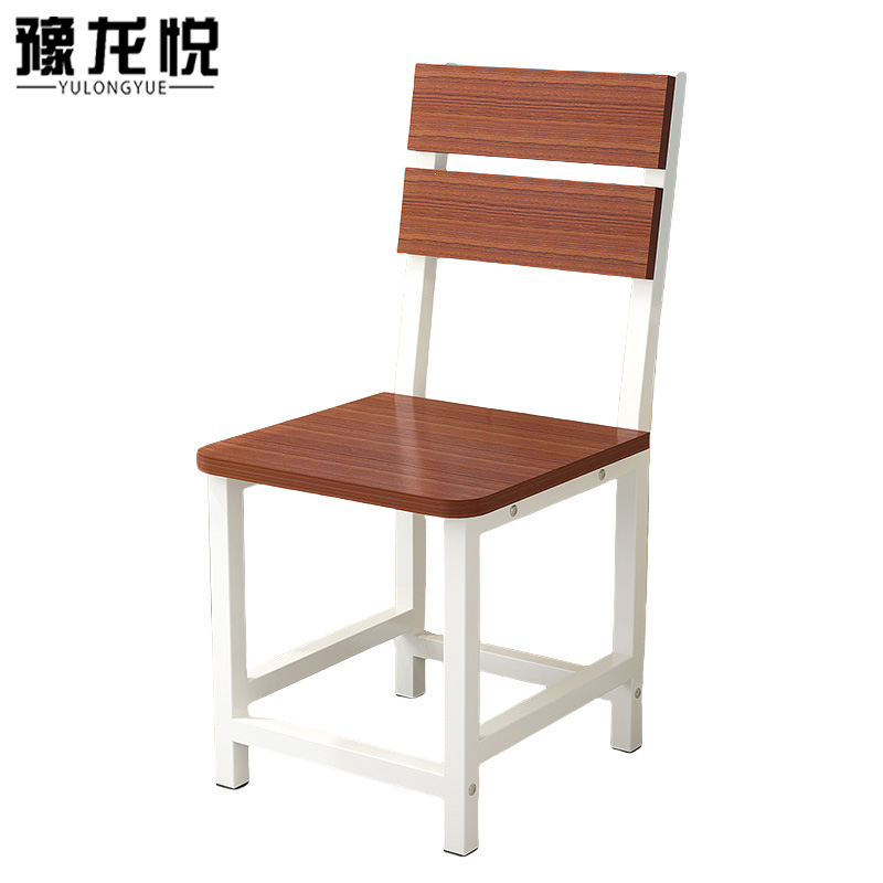 豫龙悦钢木餐椅高清大图