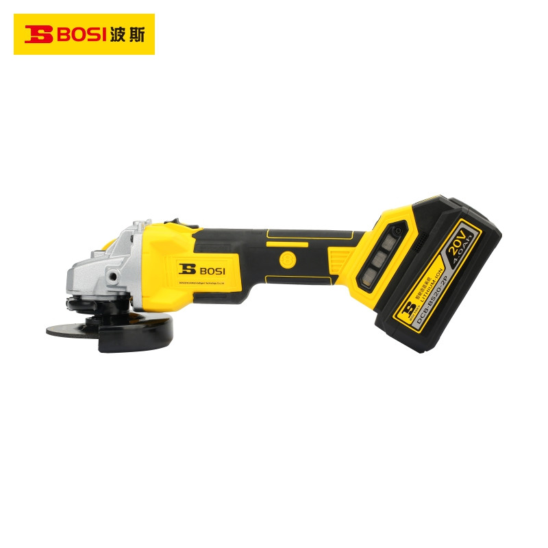 波斯（BOSI）无刷锂电角向磨光机（100mm 20V/4.0Ah）台