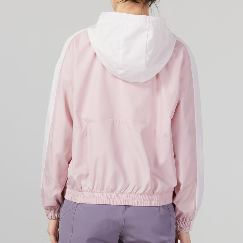 安德玛(UNDERARMOUR)女装新款时尚潮流梭织夹克舒适透气户外出行休闲外套1369845-676 ZP