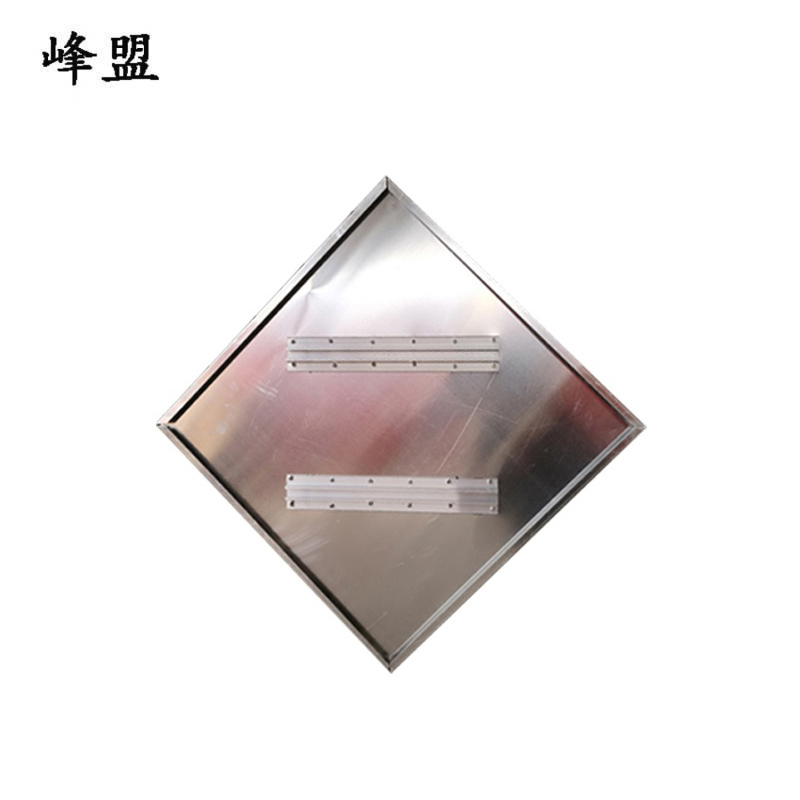 峰盟 禁停牌铝反光 450*450mm(带立柱抱箍) 套高清大图