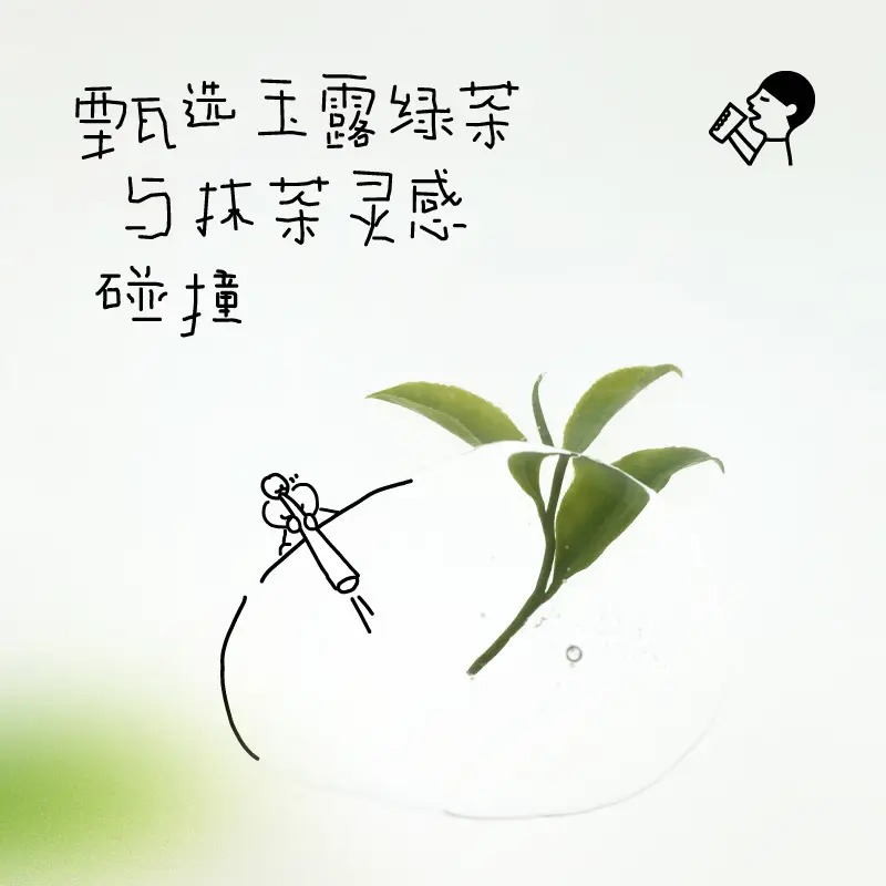 喜茶 玉露清抹原味茶饮料500ml*15瓶_高清大图