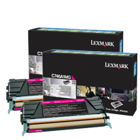 利盟 (Lexmark) C746A1MG 墨粉 7000页 红色 (适用 lexmark X74) (单位:件)