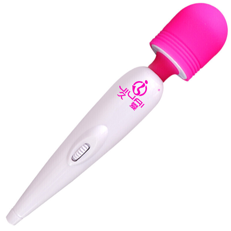 久爱 震动棒快感AV棒女用自嗨玩磁吸充电变频振动按摩狼牙棒成人情趣性用品 紫色充电版高清大图