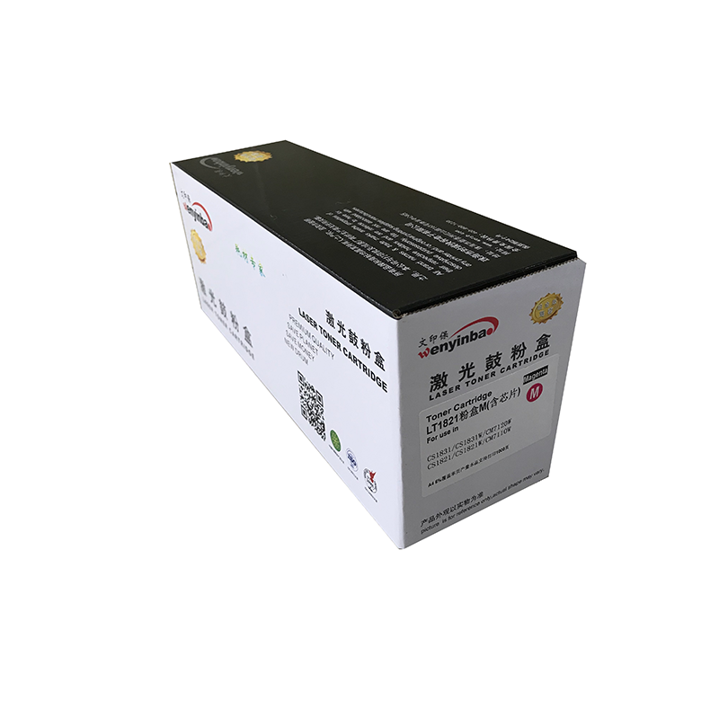 文印保L-1821红色粉盒 适用于联想CM7120w/cm7110w高清大图
