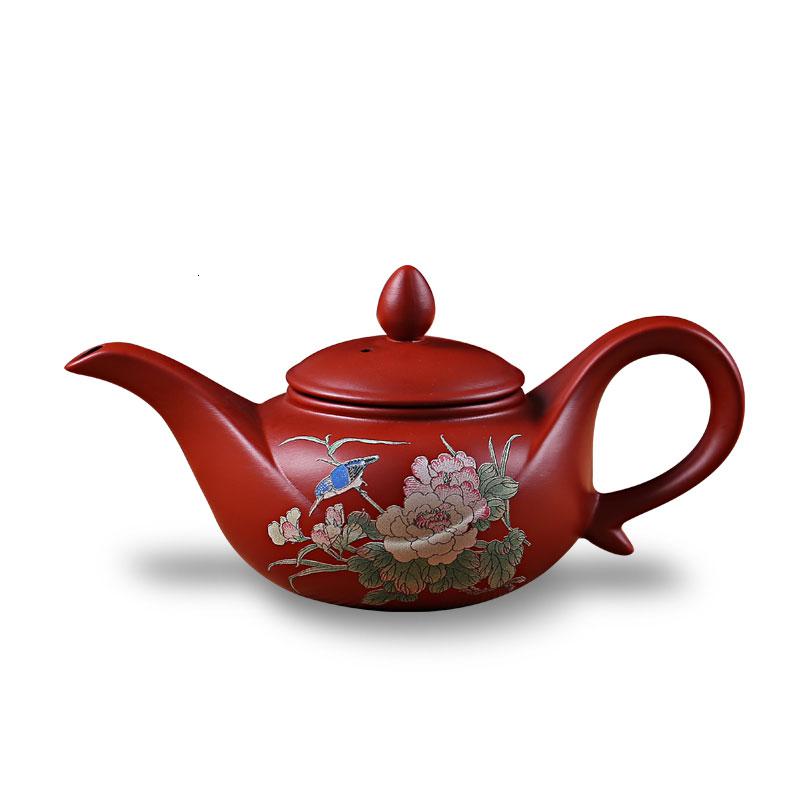 家柏饰(CORATED)紫砂壶手工功夫茶壶陶瓷茶具家用过滤小花茶壶西施壶泡茶壶高清大图