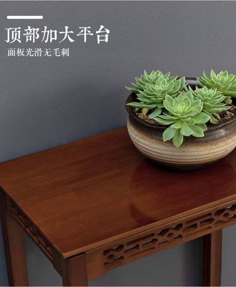 办公室客厅置物架 装饰架 阳台花架方形300*300*500mm/个高清大图