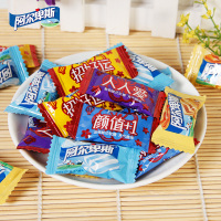 阿尔卑斯牛奶糖软糖1000g多种水果味休闲零食结婚喜糖糖果散装批发