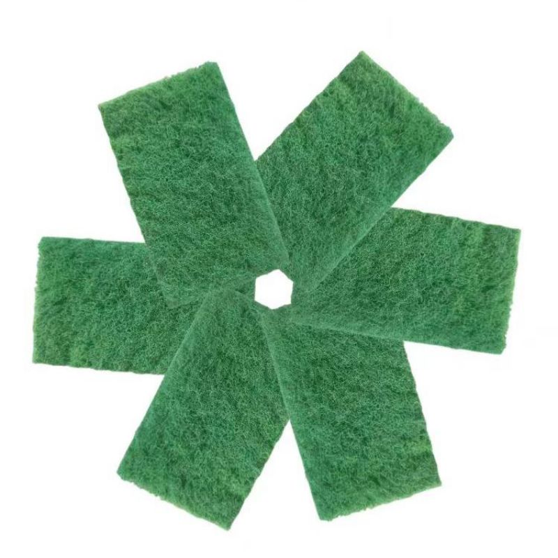 蔚岸百洁布双面刷锅百洁布 含砂磨砂洗碗抹布 加厚金刚砂魔力擦 清洁去污神器15*10cm/片高清大图