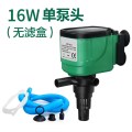 鱼缸过滤器三合一潜水泵增氧机气泵静音上置外置圆形小型净水族箱_4 默认尺寸 16W单泵头无滤盒