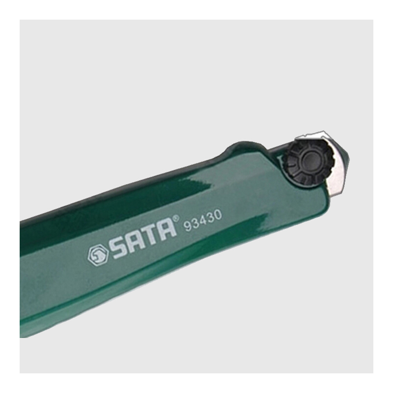 世达(SATA)93430 工业级金属美工刀 壁纸刀 裁纸刀 贴膜刀 纸刀片18mm 1把高清大图