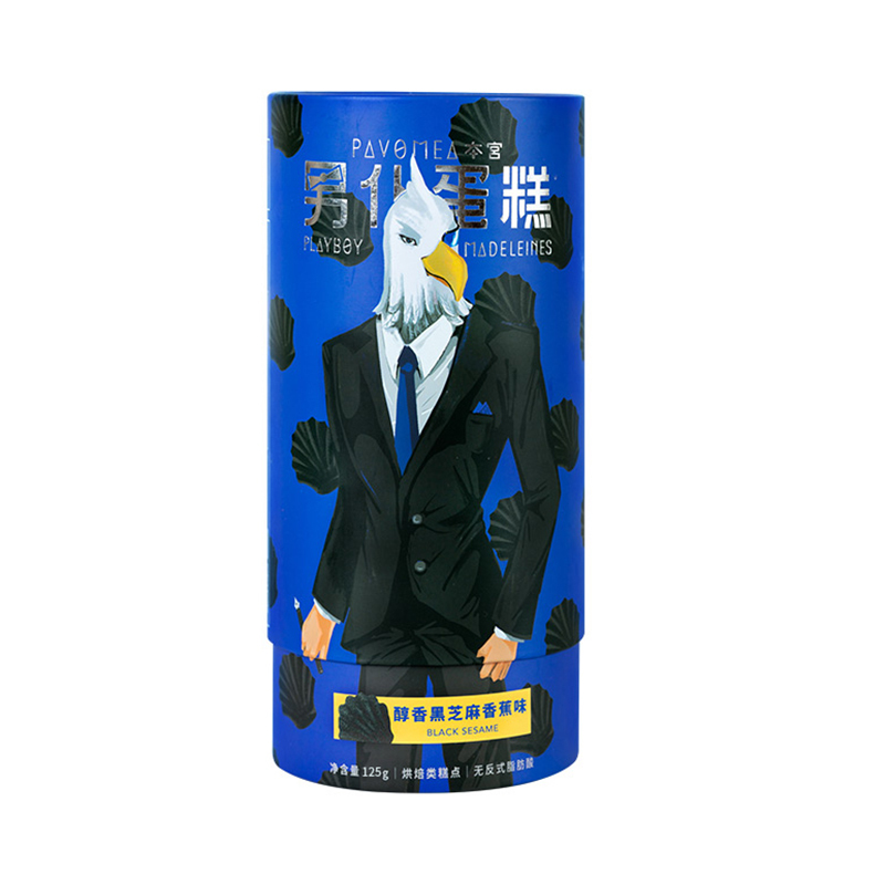 本宫(PavoMea)男仆蛋糕醇香黑芝麻香蕉味玛德琳蛋糕125g