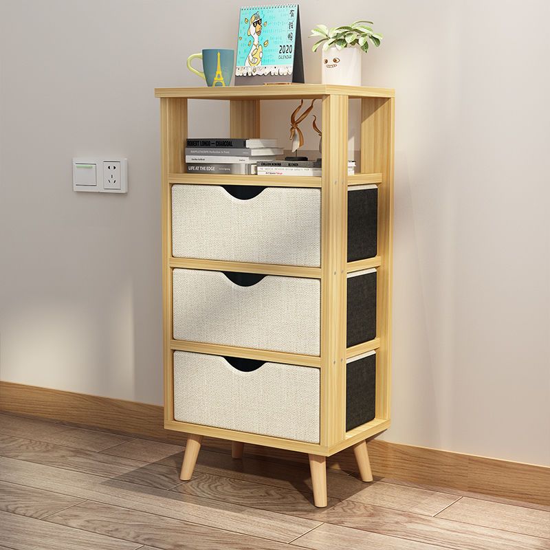 北欧床头柜卧室床边收纳柜现代简约置物架多层经济型储物柜小柜子