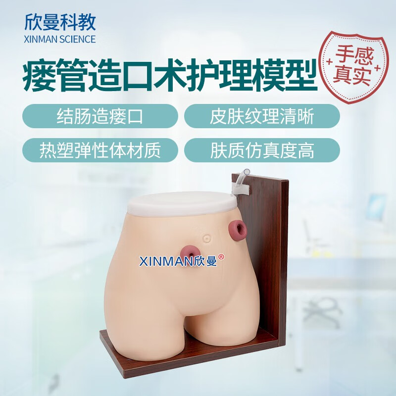 欣曼科教 高级瘘管造口术护理模型XM-H38