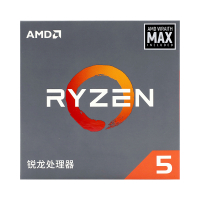AMD 锐龙 5 2600X MAX 处理器 (R5) 6核12线程 AM4 接口 3.6GHz 盒装CPU