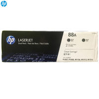 惠普(HP)CC388A 88AD 双包黑色硒鼓 适用打印机M1136 P1108 1106 M1213 1216