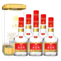 五粮液股份(WULIANGYE)五星级金装52度浓香型500ml*6瓶整箱装白酒礼盒国产高度白酒