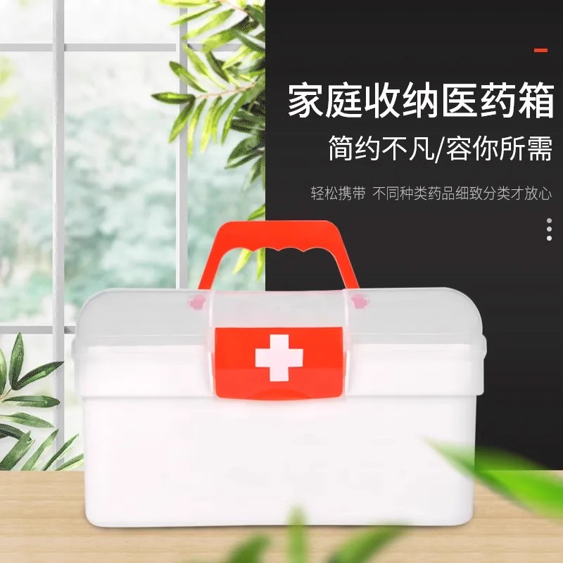 [赠品展示 请勿拍]家庭小药箱1个高清大图