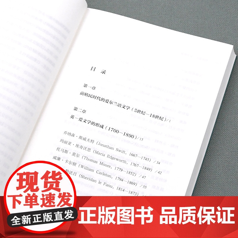 [外研社]新编爱尔兰文学简史高清大图
