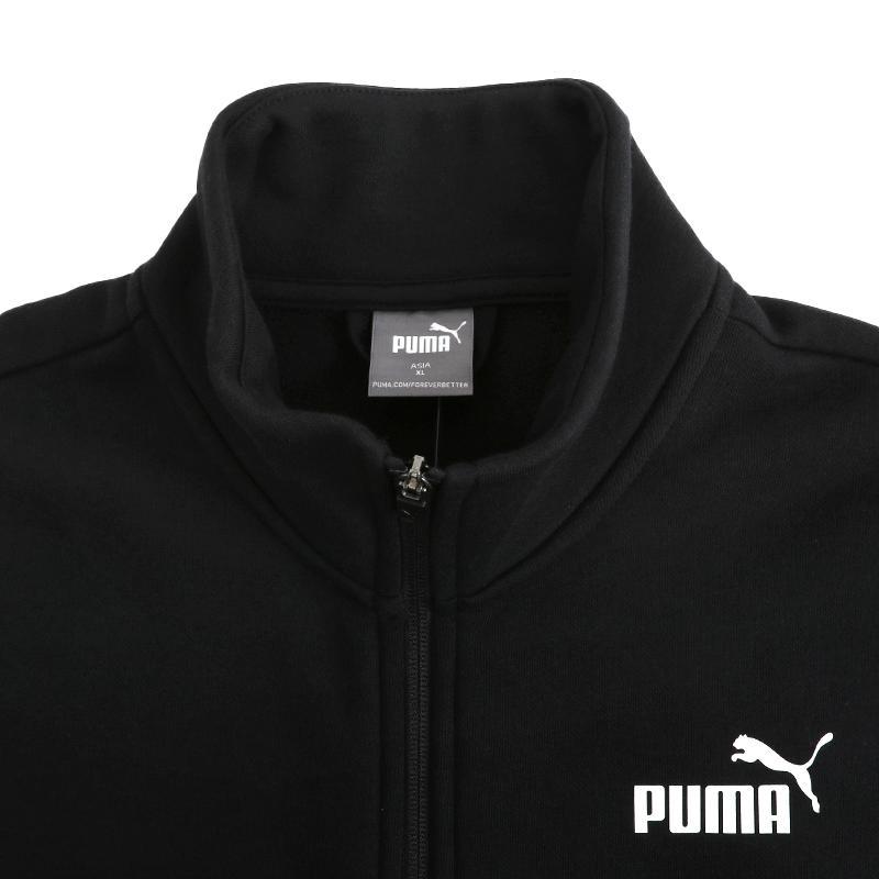 Puma彪马运动套装男装2021新款加绒保暖两件套外套长裤585322-01
