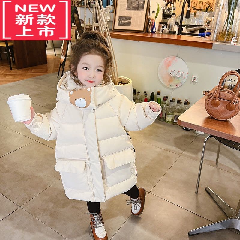 可莉允儿童棉服冬季2022新款女童外套小女孩棉袄宝宝羽绒服洋气冬装棉衣图片