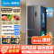 [官方正品]美的325升 法式多门电冰箱 双变频节能一级能效 风冷无霜 PT净味家用省电BCD-325WFPM(E)