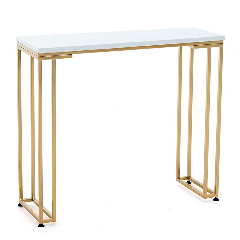 寻木匠桌椅大理石北欧桌奶茶店组合吧台高脚桌长餐桌靠墙窄桌子阳台