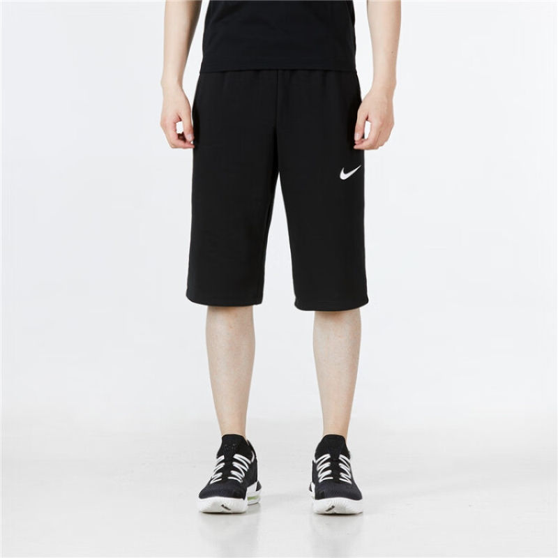 耐克nike男裤七分裤 23夏季新款Dri-Fit快干宽松透气休闲裤中长裤 CZ7398-010 S