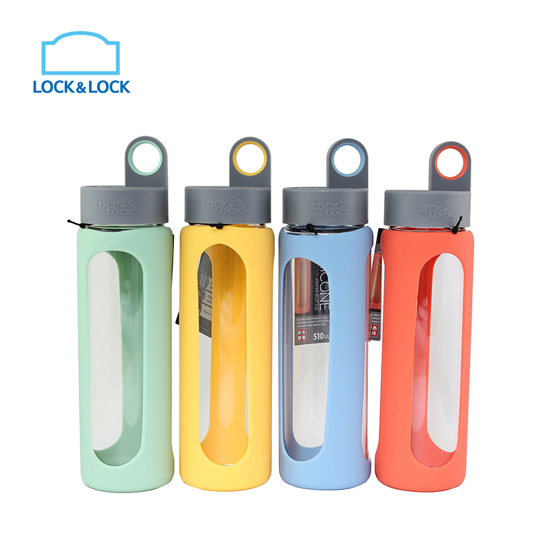 乐扣乐扣（lock&lock） 510mL 玻璃水杯 LLG933高清大图