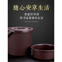 abay茶桶茶渣桶垃圾过滤排水桶茶台废水桶功夫茶具配件家用小号茶水桶 钻石厚实耐用款8L灰色（买1送3）