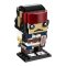 乐高(LEGO)BrickHeadz 大头公仔 (41593杰克船长)益智积木塑料玩具 109颗 10岁以上