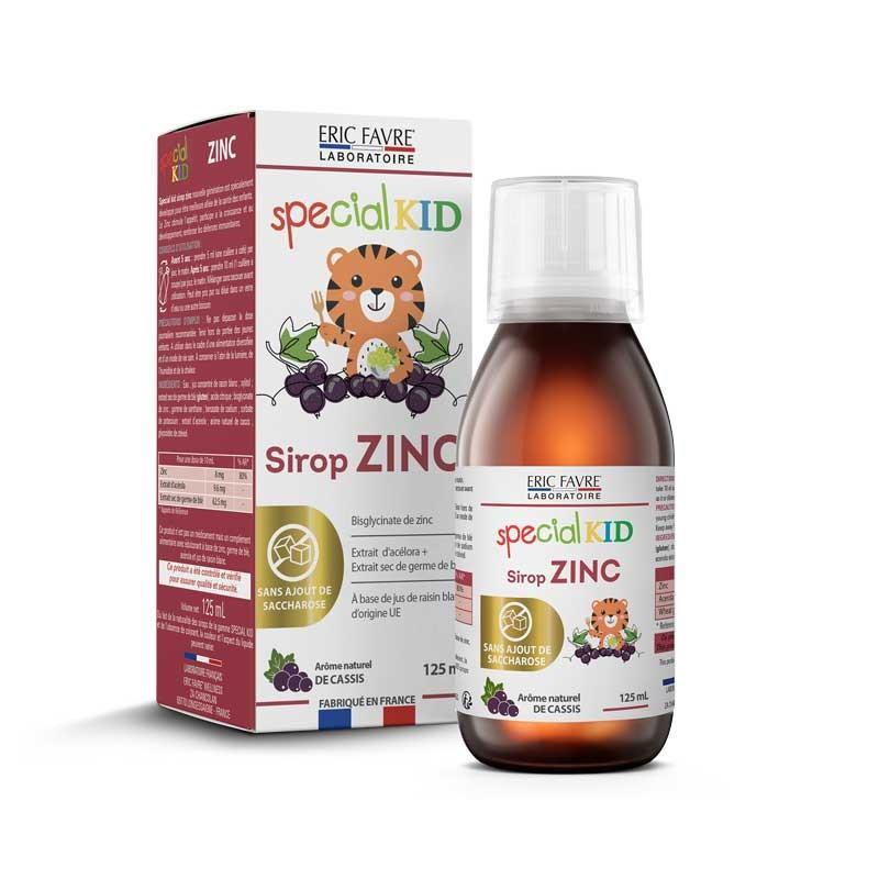 [3瓶装]原装进口法国Eric艾瑞可婴幼儿钙铁锌补锌宝宝口服液125ml