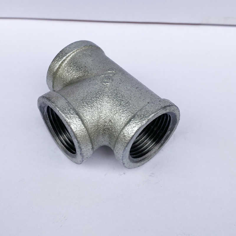 晨以橙 镀锌正三通水管接头 DN15=4分 个高清大图