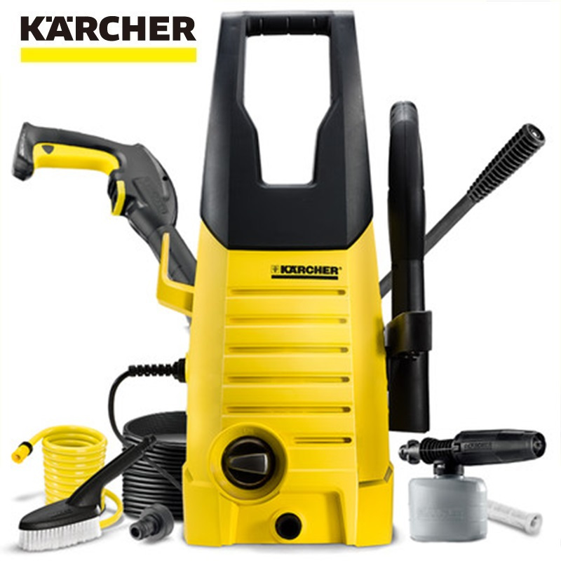 KARCHER卡赫家用高压便携清洗机K Promo 16 WSK标准版 大功率220V洗车机 德国凯驰集团