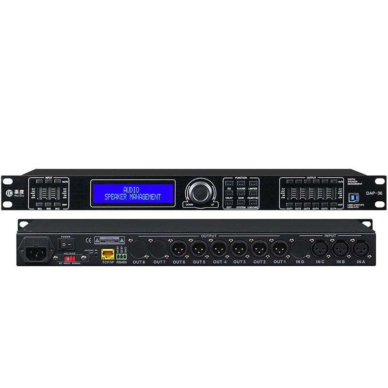 惠度(HuiDu)专业二进四出数字音频处理器DAP-36(销售单位:台)高清大图