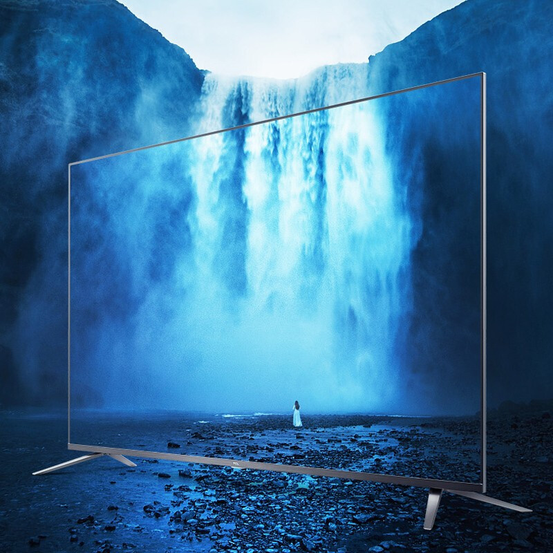TCL 75V3 75寸液晶电视,4K超大屏幕,MEMC防抖动+壁挂架+安装