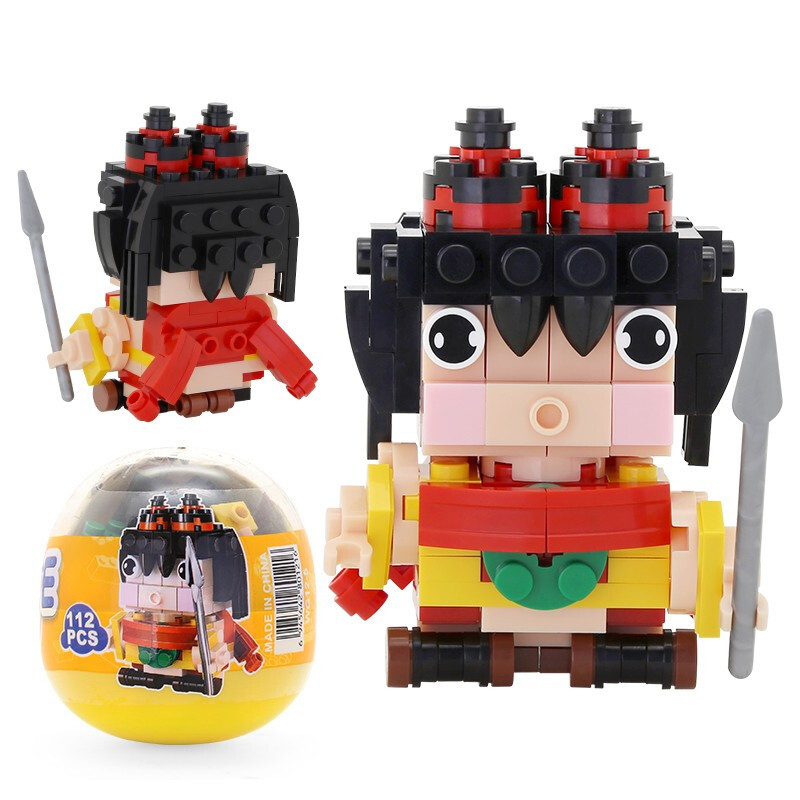 乐高小颗粒积木拼插拼装512岁儿童玩具礼物模型哪吒abs材质乐婷美欣