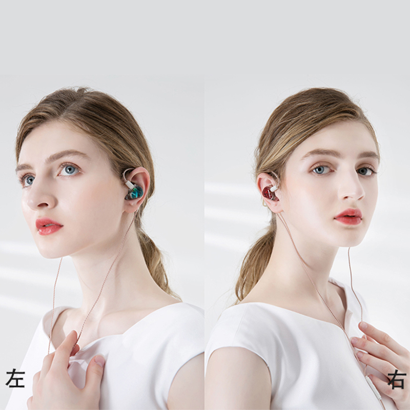 HiFiShow双动圈高保真入耳式有线耳机HF01M
