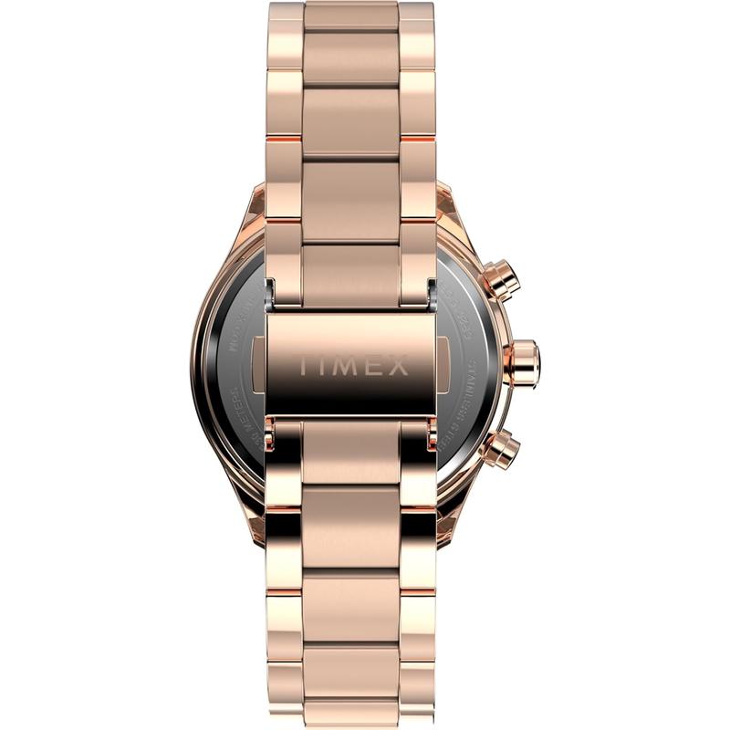 TIMEX女表mm玫瑰金金属表盘石英腕表防水米高清大图