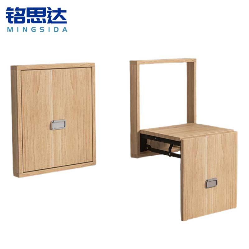 铭思达折叠换鞋凳壁挂式个高清大图