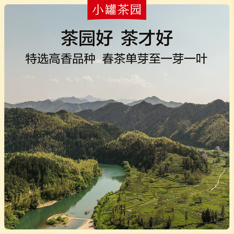 小罐茶 金标系列红茶金骏眉茶 罐装茶叶一级 95g (单位:罐)高清大图