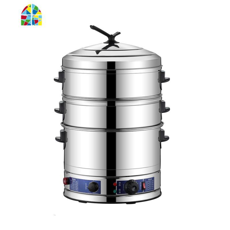 电蒸笼商用不锈钢多功能定时电蒸锅超大容量蒸蒸蒸汽锅