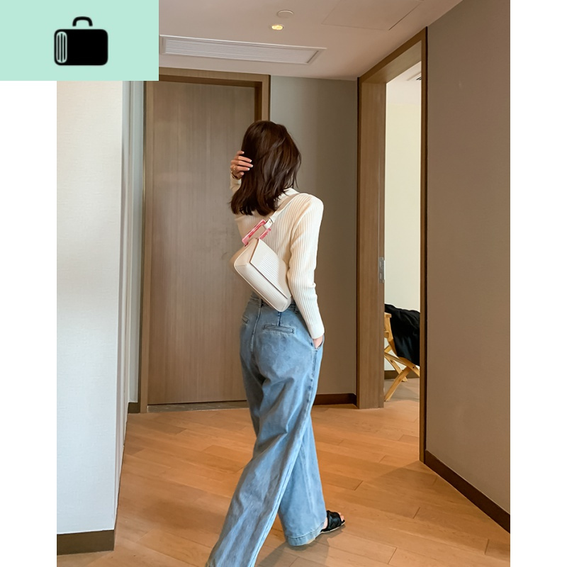 东胜ins百搭时尚腋下包包2020新款潮女包斜挎小包单肩手提法棍包NEW LAKE女士单肩包