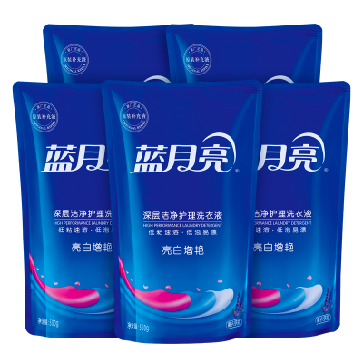 亮白洗衣组合（薰衣草亮白增艳洗衣液袋装500g×5）×1