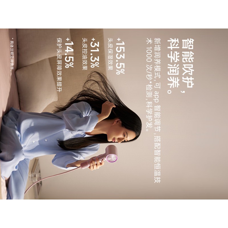徕芬 高速吹风机 Swift4标准版 粉色高清大图