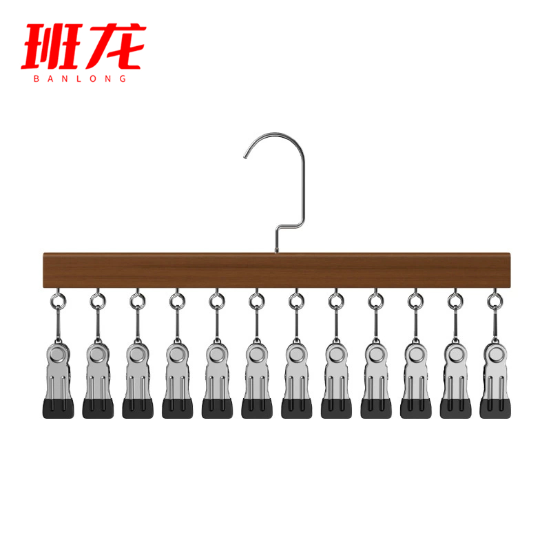 班龙衣架裤夹12钩个