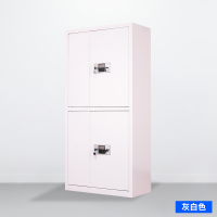 振奥 钢制电子保密柜密码档案柜资料办公柜保密文件铁皮柜 通双节灰白色内二抽电子密码锁