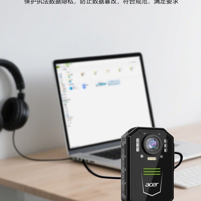 宏碁(acer)执法记录仪 DSJ-T1 128G 便携防水6700万像素长续航高清大图