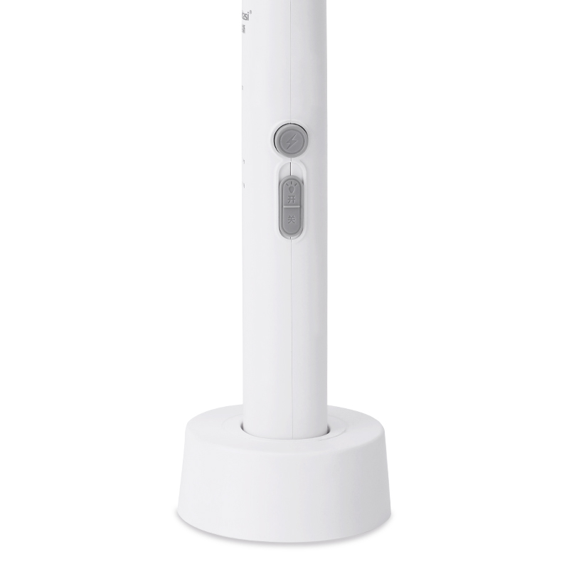 纬达斯979GB电蚊拍充电式带底座室内家用灭蚊器紫光诱蚊灭蚊灯强力蚊拍二合一经典款[紫光灯+收纳底座]高清大图