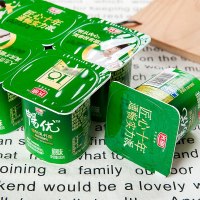 光明酸奶畅优100gx16杯原味草莓味 光明畅优原味8杯+草莓味8杯