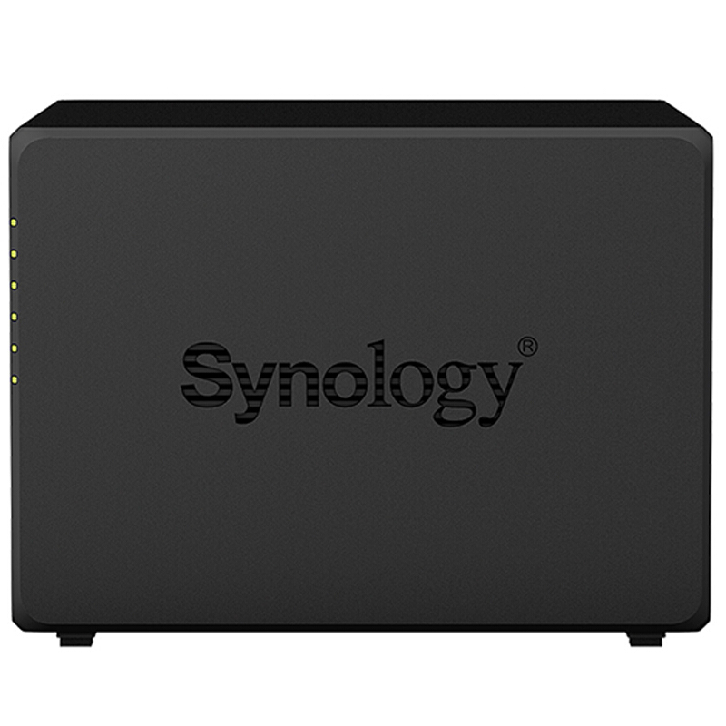 群晖(Synology)DS1019+ 5盘位NAS网络存储服务器 (无内置硬盘 )不规则体SATA接端口支持NAS盘红